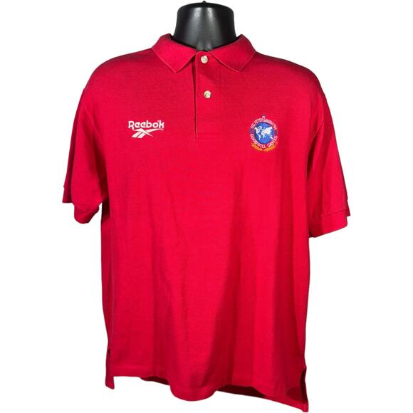 Reebok Goodwill Games Short Sleeve Polo - Picture 1 of 8